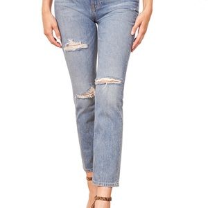 Reformation Julia High Rise Crop Jeans